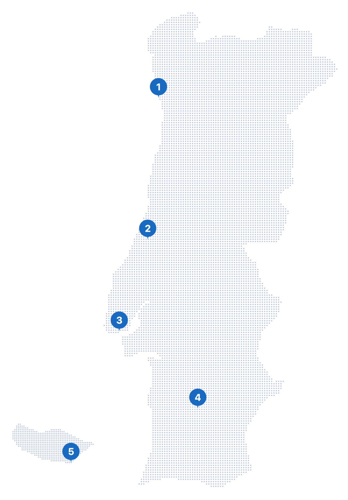 mapa portugal