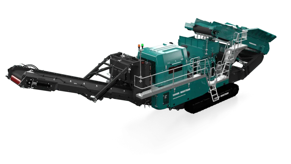 powerscreen 1300x maxtrak cone crusher